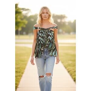 New Free People We The Free Babydoll Milly Tank Top $68 X-Small